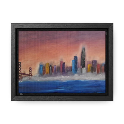 San Francisco Bay - Gallery Canvas Wraps, Horizontal Frame