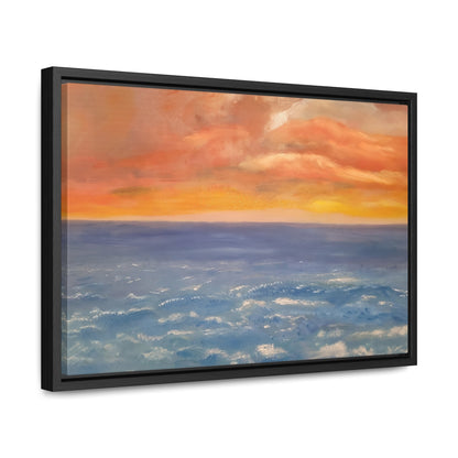 Troubled Sea - Gallery Canvas Wraps, Horizontal Frame