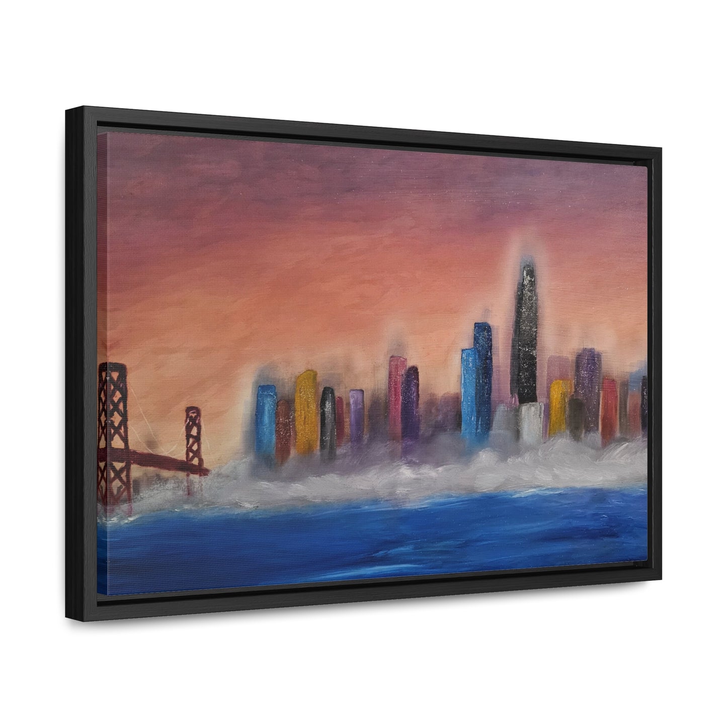 San Francisco Bay - Gallery Canvas Wraps, Horizontal Frame