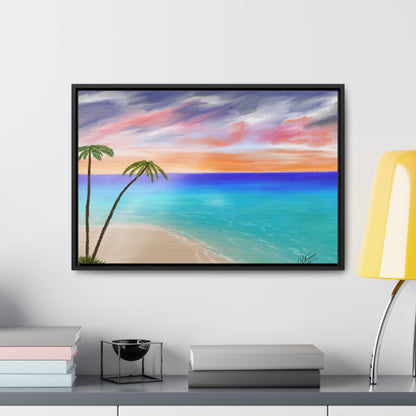 Tropical Haven - Gallery Canvas Wraps, Horizontal Frame