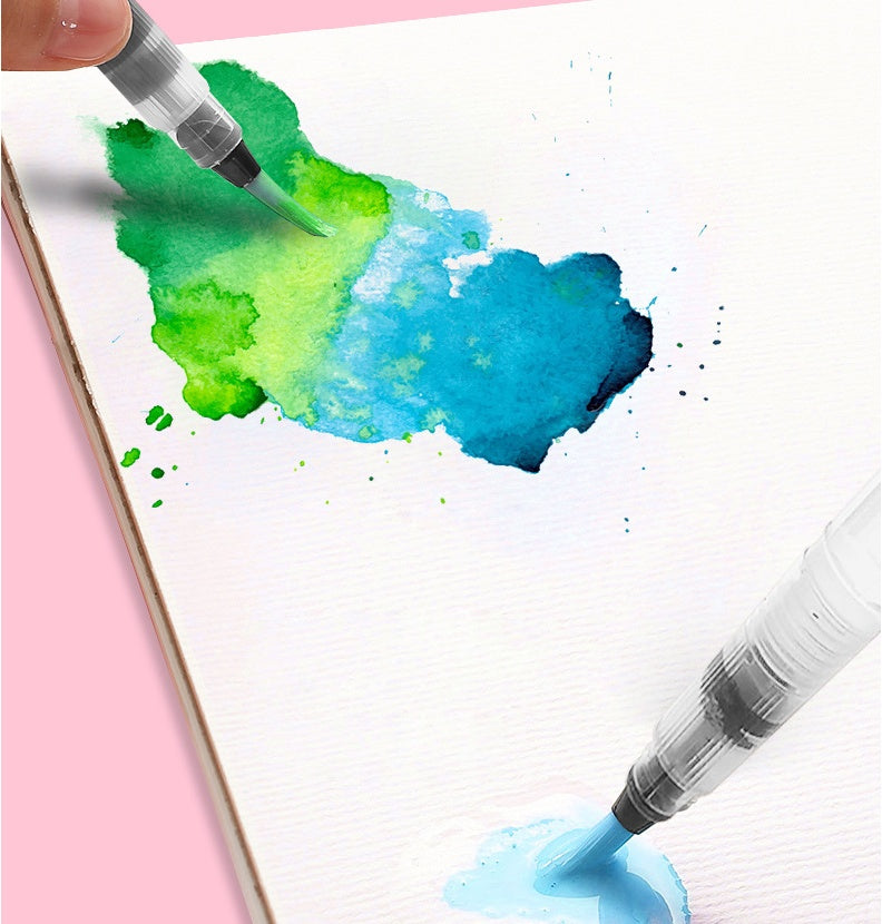 Art supplies tap powder pen