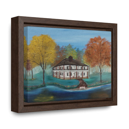 Estate On The Lake  - Gallery Canvas Wraps, Horizontal Frame