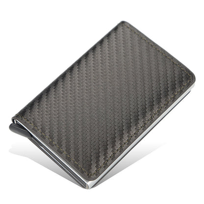 Carbon Fiber RFID Anti-theft Swiping Automatic Pop-up Card Package