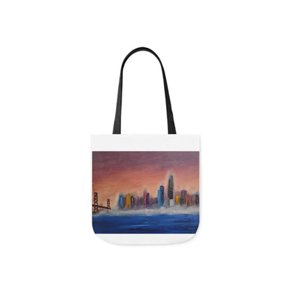 Canvas Tote Bag, San Francisco Bay Art