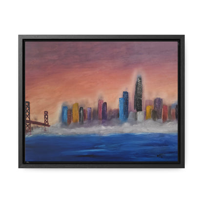 San Francisco Bay - Gallery Canvas Wraps, Horizontal Frame