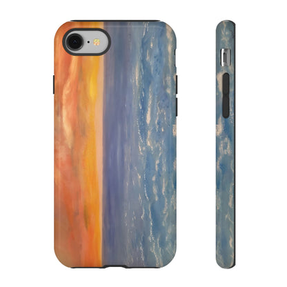 Artistic Ocean Sunset Phone Case - Tough and Stylish Protection