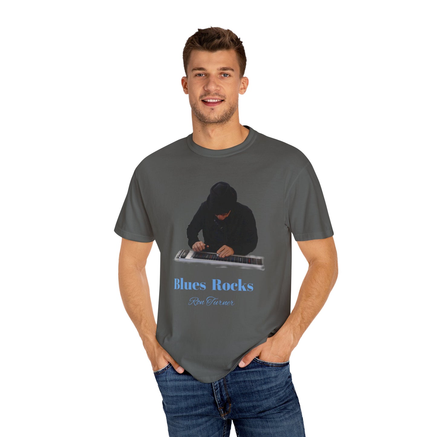 T Shirt Blues Rocks - Ron Turner