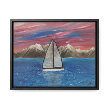 Transparent Sail - Gallery Canvas Wraps, Horizontal Frame