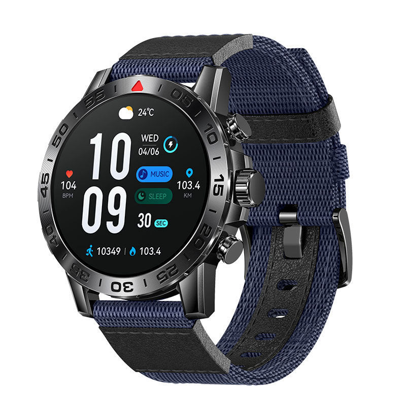 Bluetooth Calling Smart Watch Music Playback Heart Rate Blood Pressure Multi-sports Waterproof Smart Watch