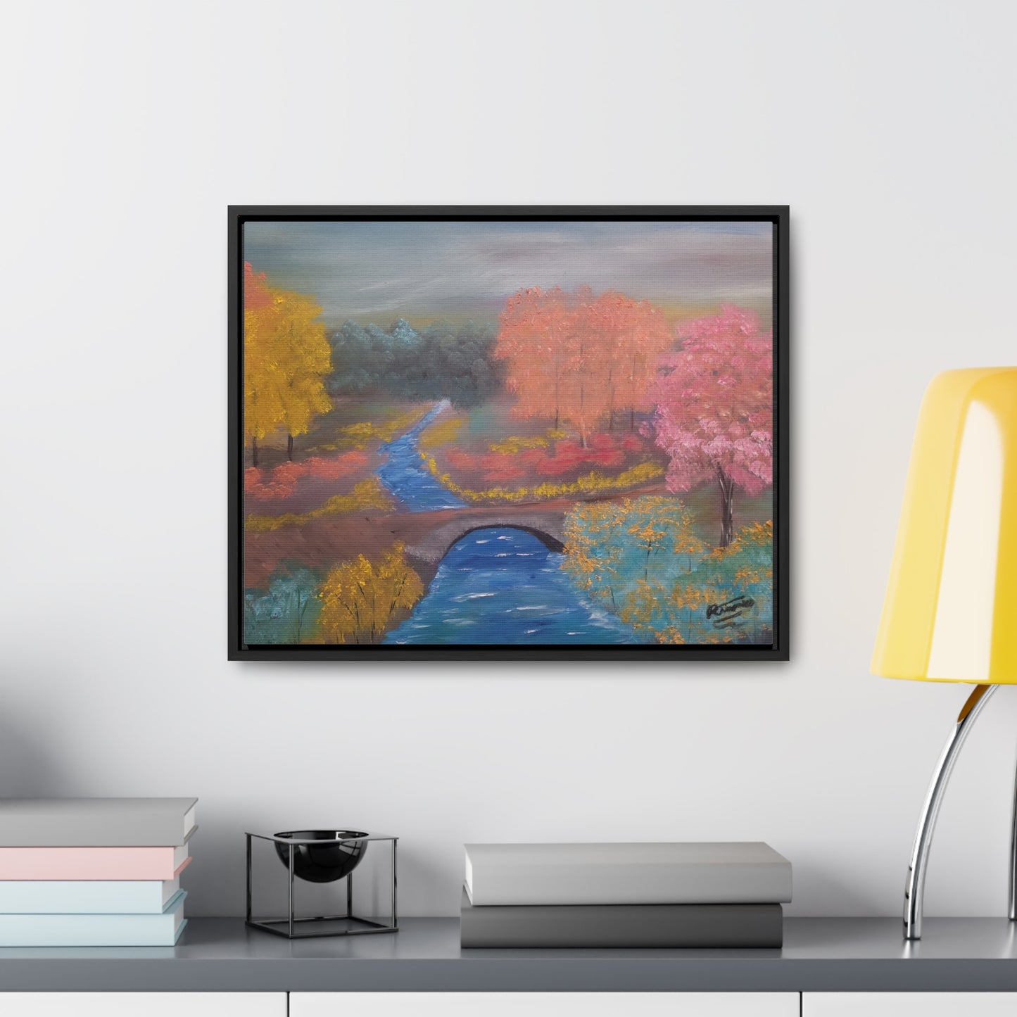 Solitude Path - Gallery Canvas Wraps, Horizontal Frame