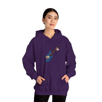 Unisex Heavy Blend™ Hooded Sweatshirt Guitar