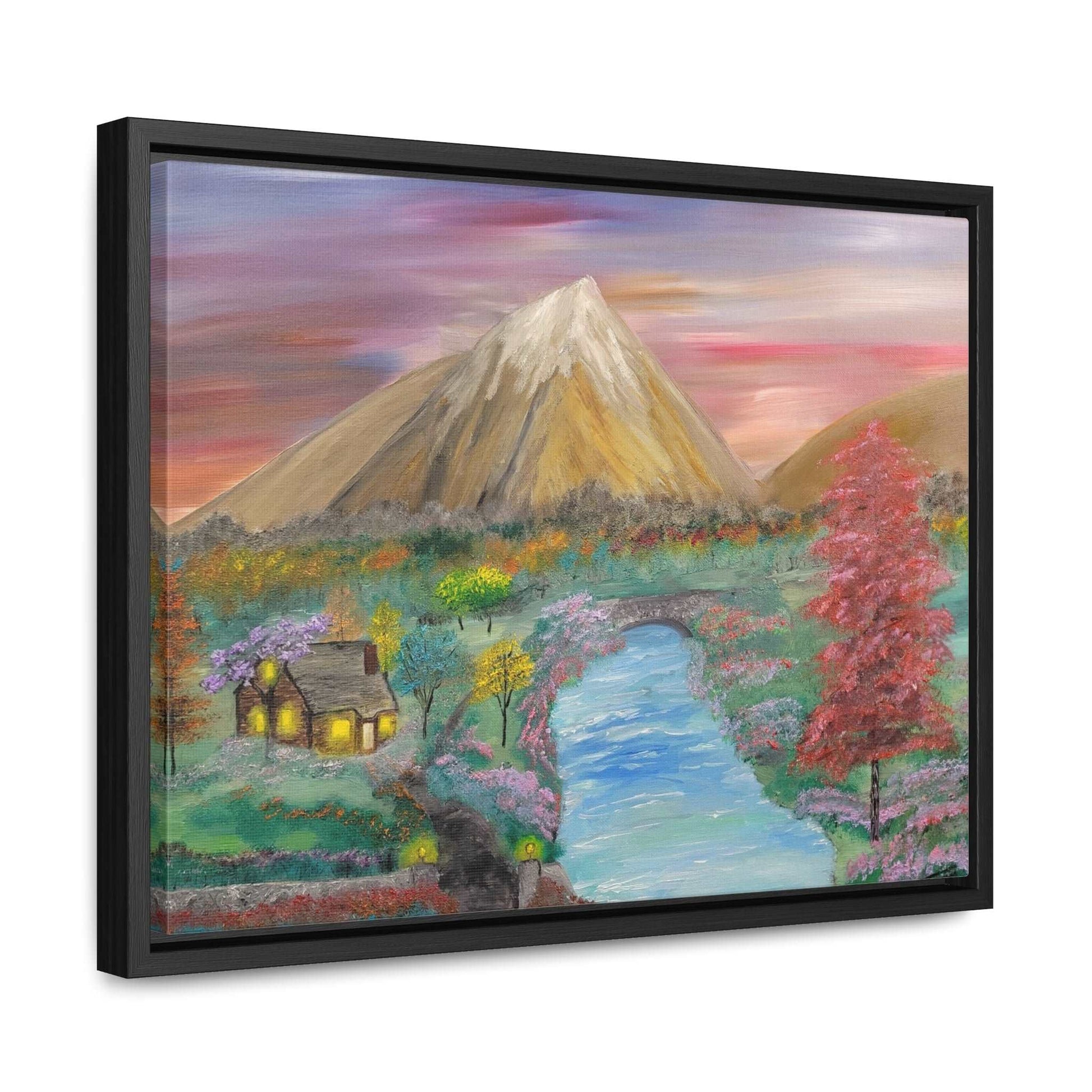 Cabin Getaway - Gallery Canvas Wraps, Horizontal Frame