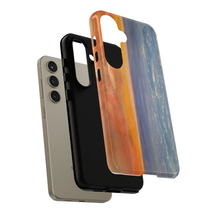 Artistic Ocean Sunset Phone Case - Tough and Stylish Protection