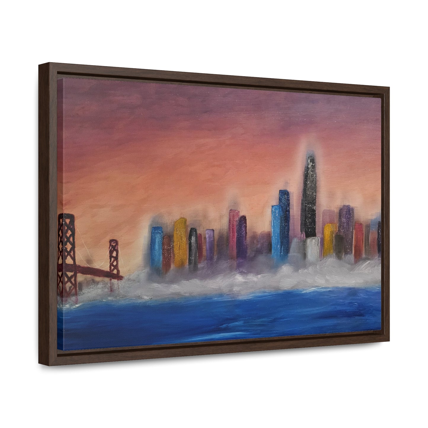 San Francisco Bay - Gallery Canvas Wraps, Horizontal Frame