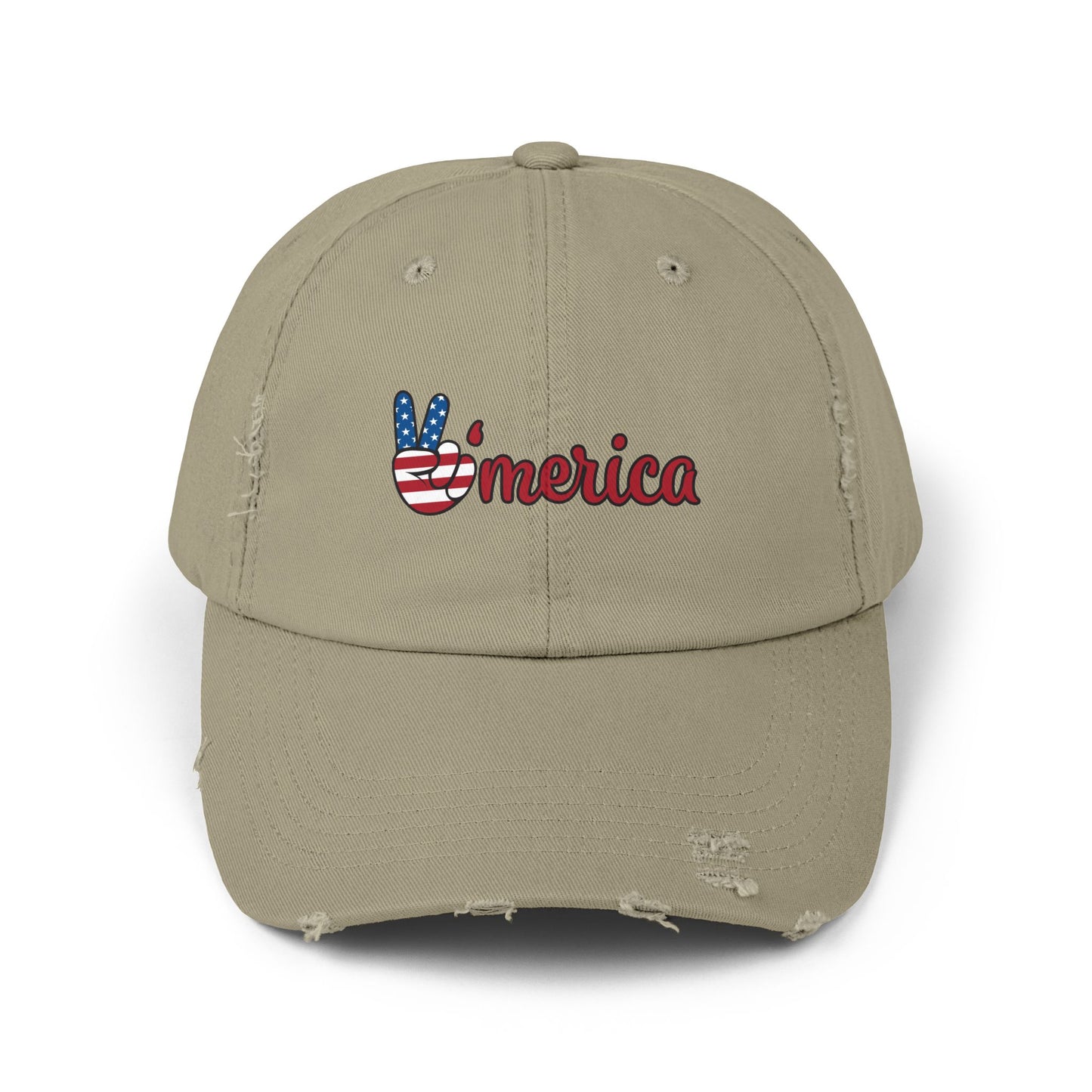 Distressed Cap America