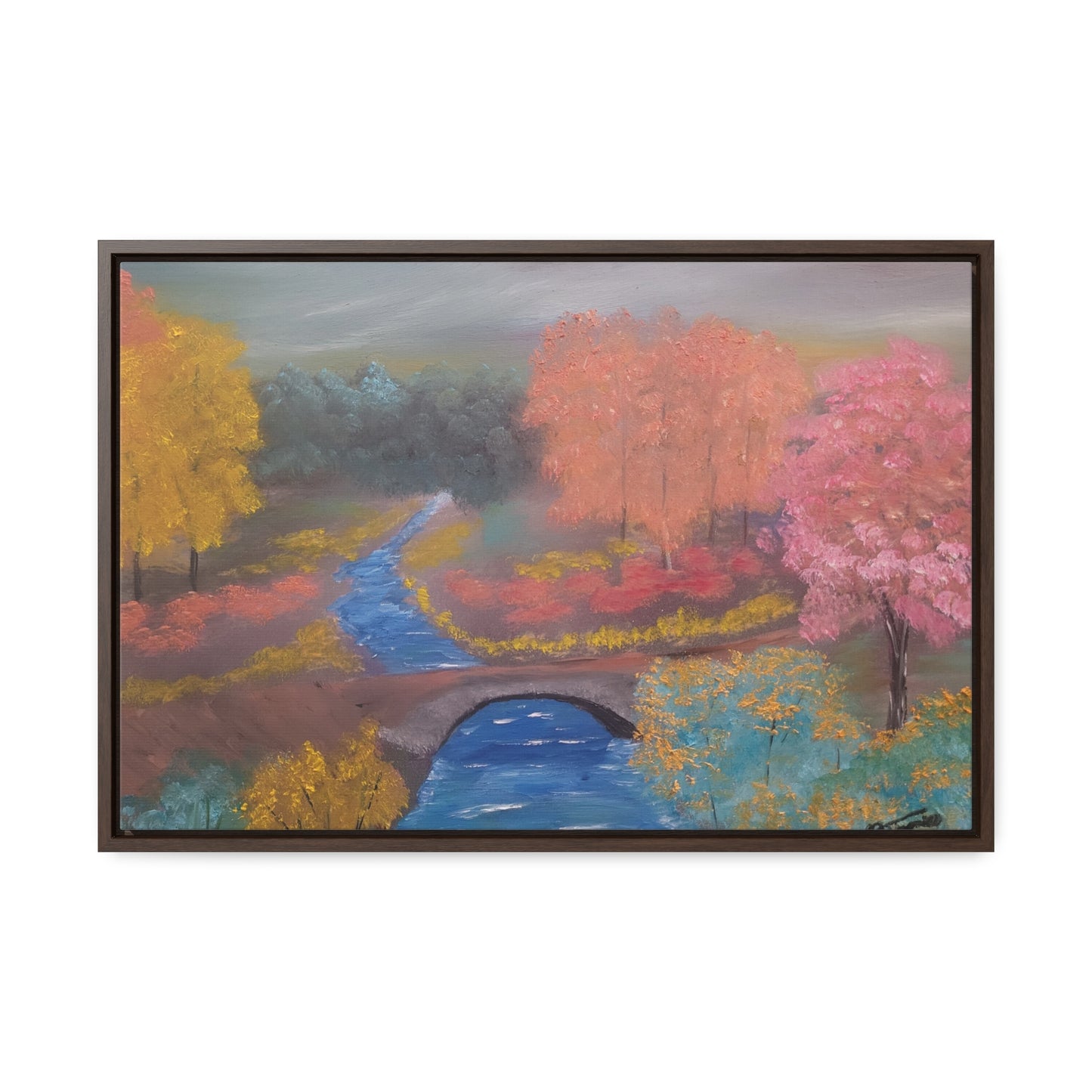 Solitude Path - Gallery Canvas Wraps, Horizontal Frame