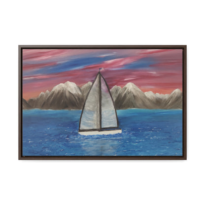 Transparent Sail - Gallery Canvas Wraps, Horizontal Frame