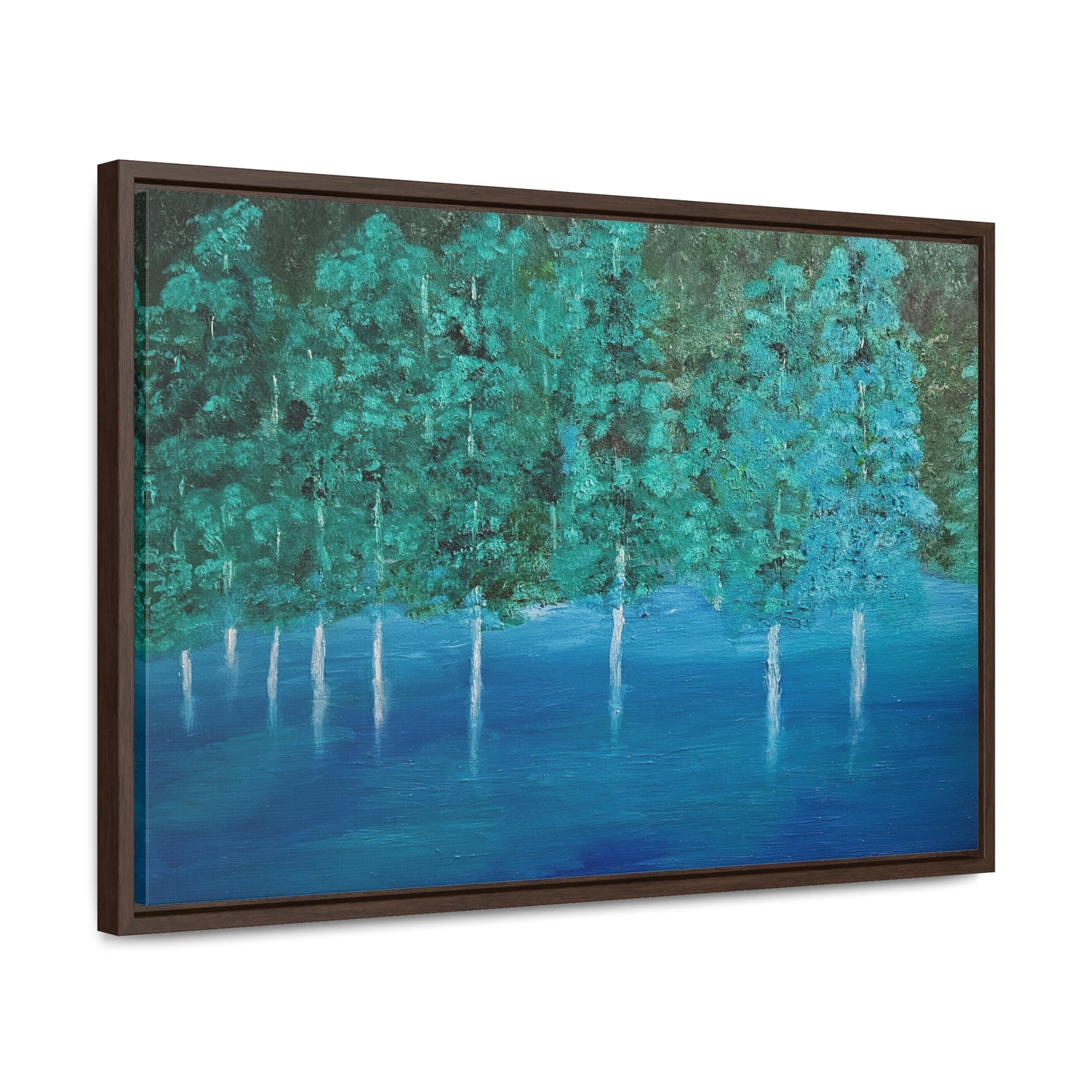 Emerald Cove  - Gallery Canvas Wraps, Horizontal Frame