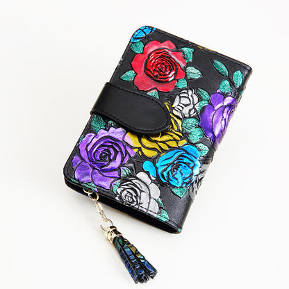 Fashion Women's Leather Wallet Short