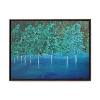 Emerald Cove  - Gallery Canvas Wraps, Horizontal Frame