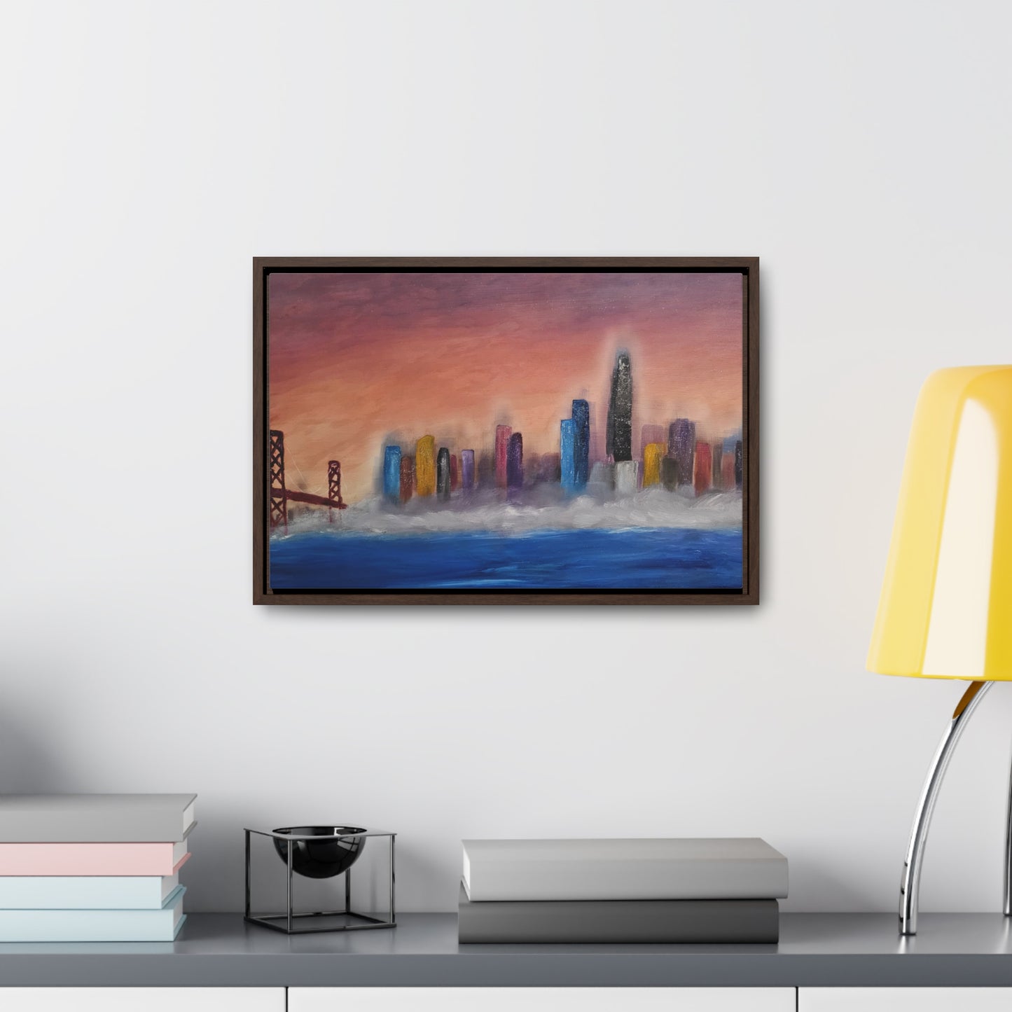 San Francisco Bay - Gallery Canvas Wraps, Horizontal Frame