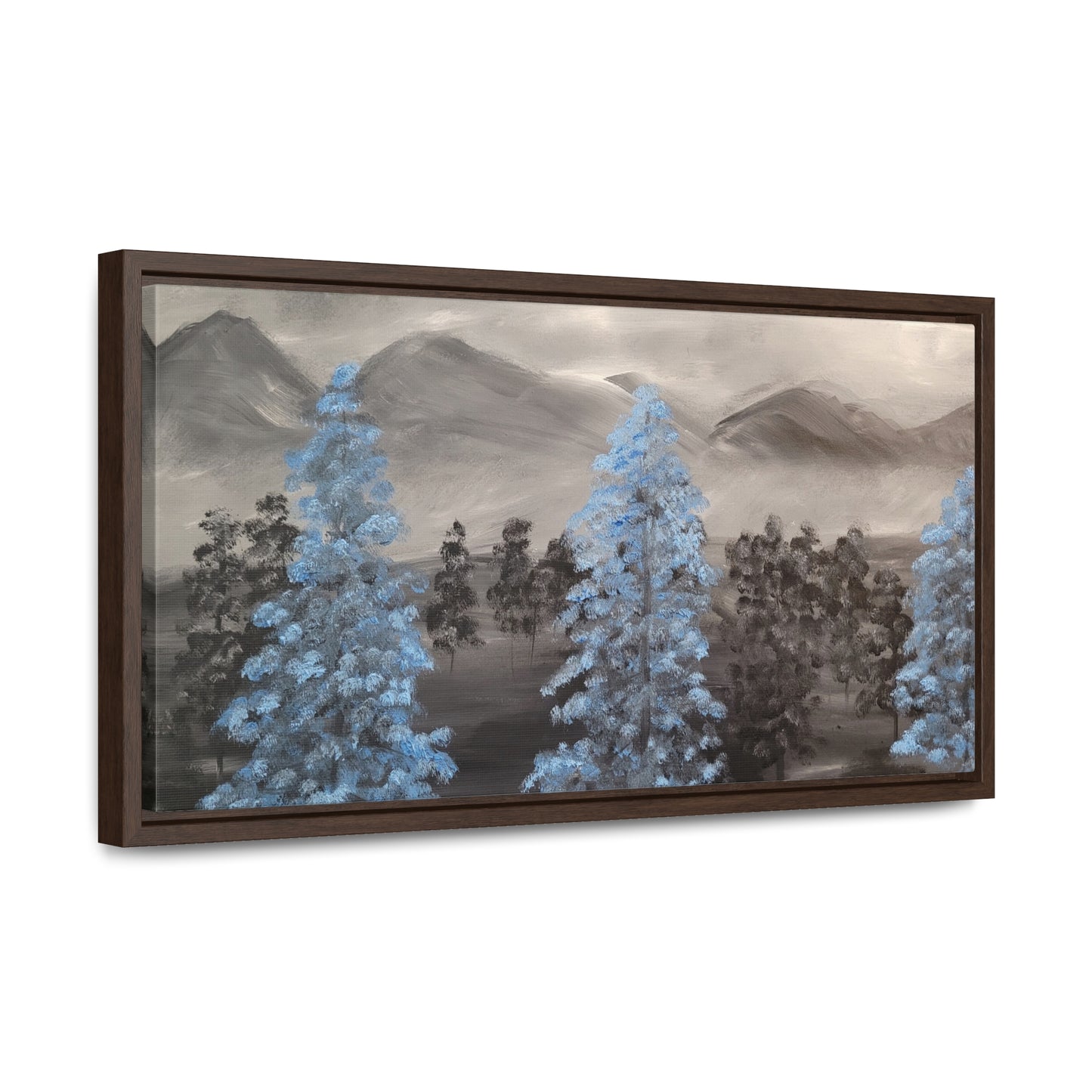 Valley Of Trees - Gallery Canvas Wraps, Horizontal Frame