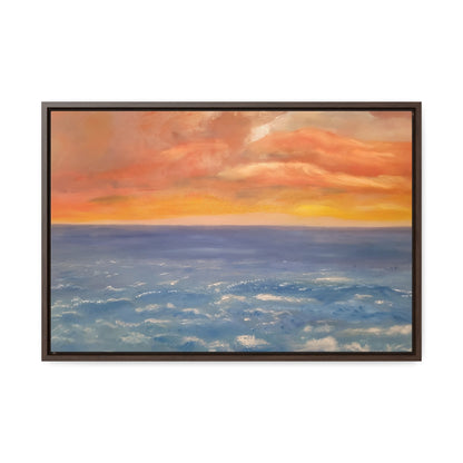 Troubled Sea - Gallery Canvas Wraps, Horizontal Frame