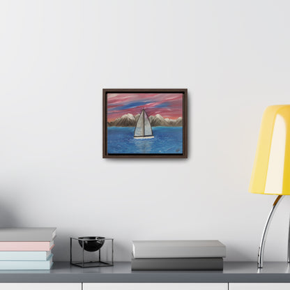 Transparent Sail - Gallery Canvas Wraps, Horizontal Frame