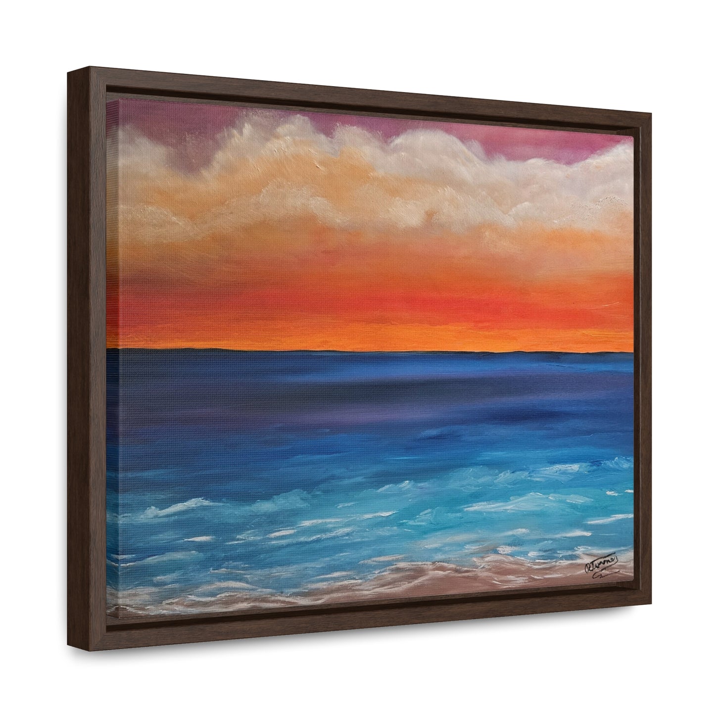 Coastal Paradise Canvas Wraps Seascape Artwork