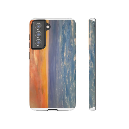 Artistic Ocean Sunset Phone Case - Tough and Stylish Protection