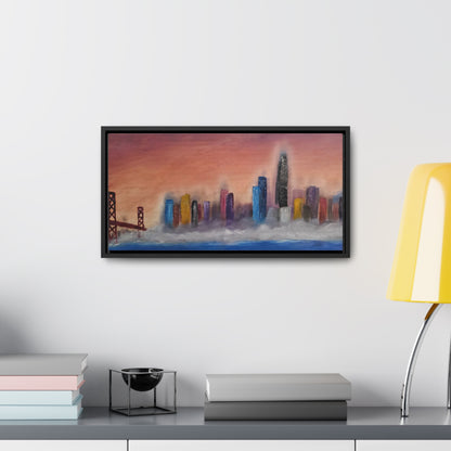 San Francisco Bay - Gallery Canvas Wraps, Horizontal Frame