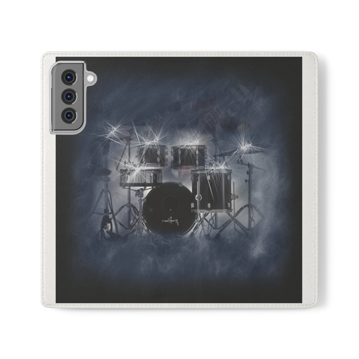 Phone Flip Cases Drums Art