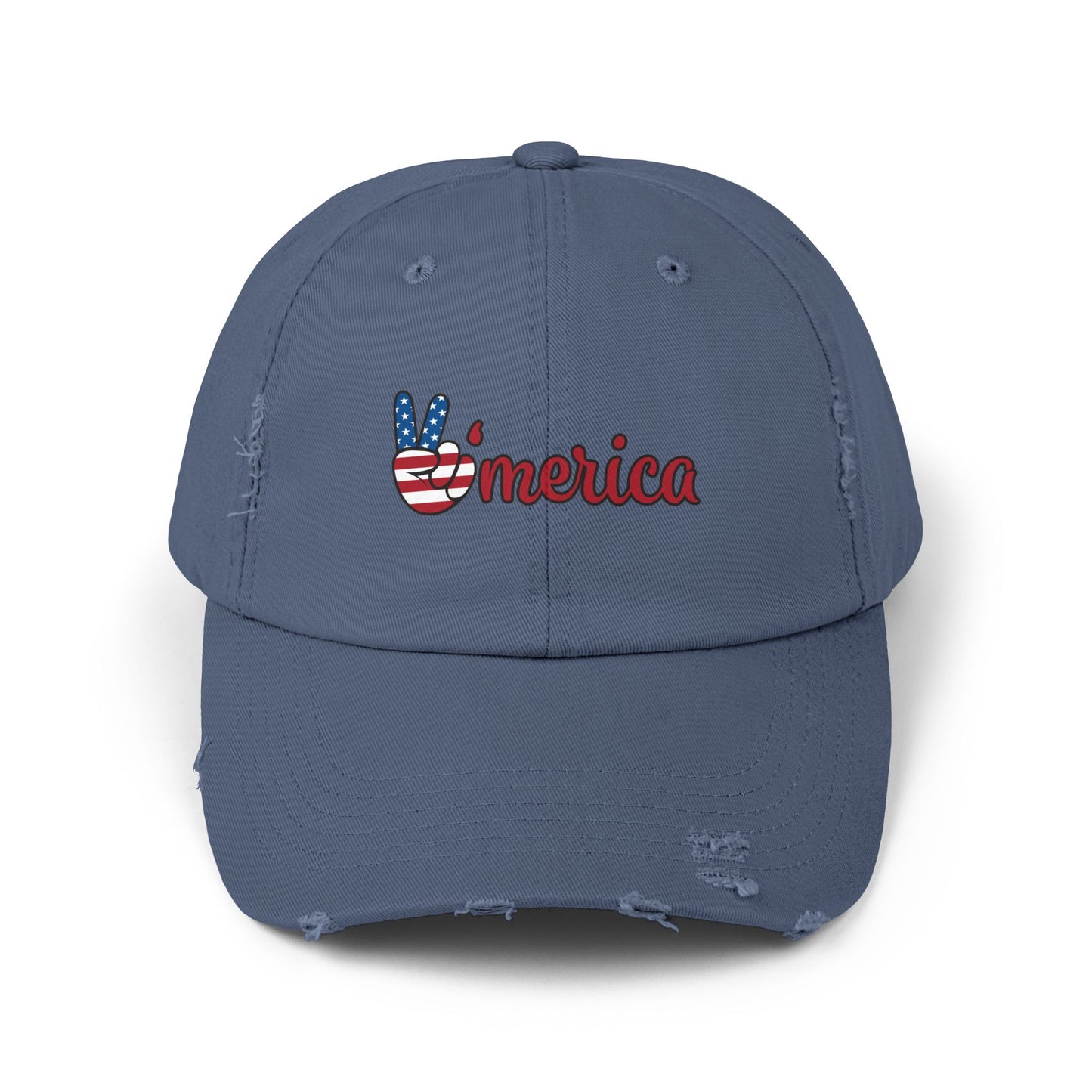 Distressed Cap America