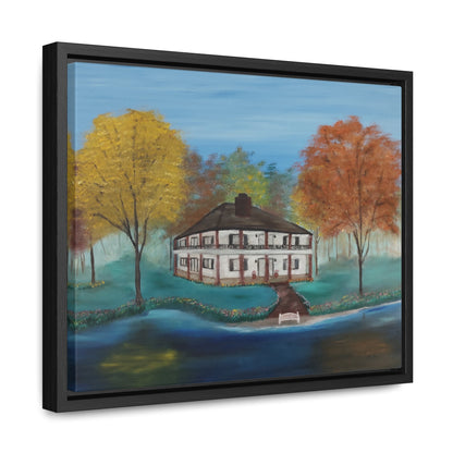 Estate On The Lake  - Gallery Canvas Wraps, Horizontal Frame