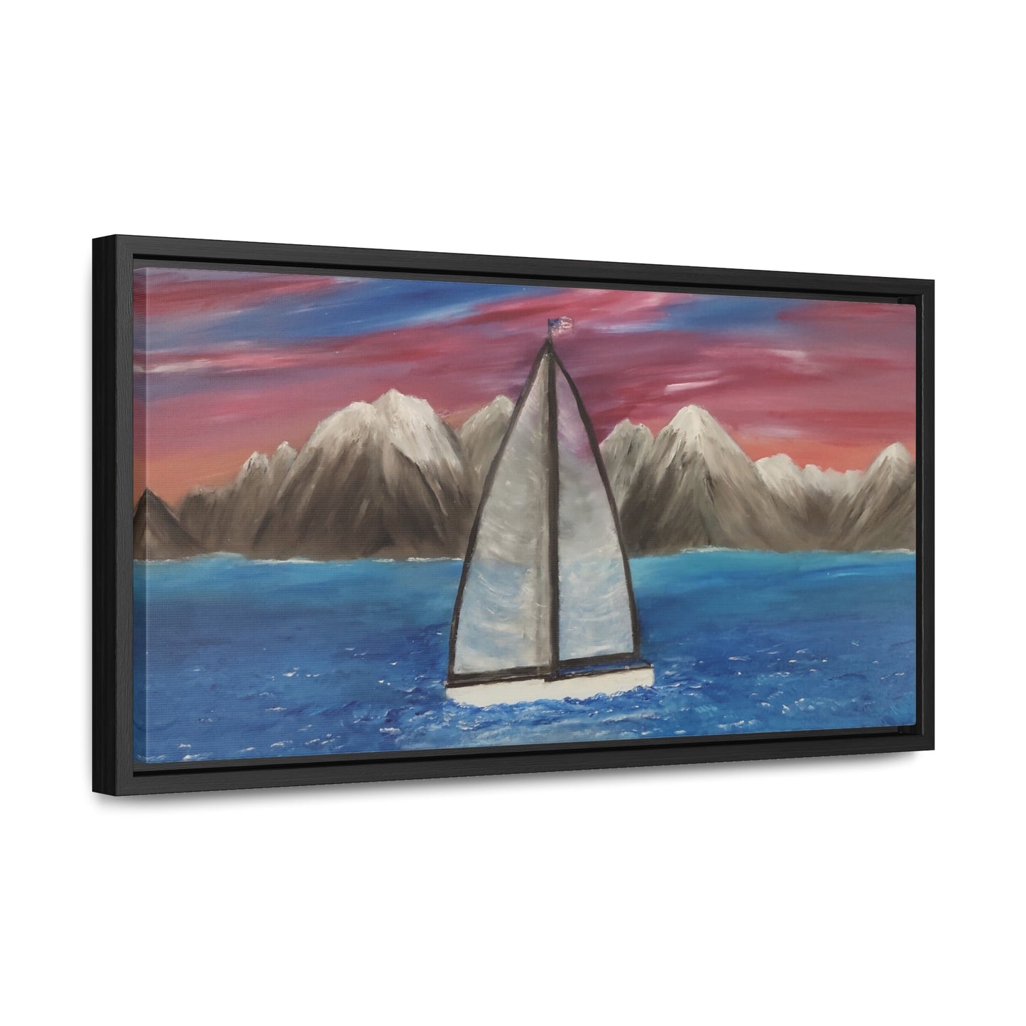 Transparent Sail - Gallery Canvas Wraps, Horizontal Frame