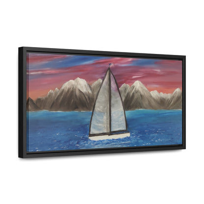 Transparent Sail - Gallery Canvas Wraps, Horizontal Frame