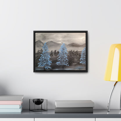 Valley Of Trees - Gallery Canvas Wraps, Horizontal Frame