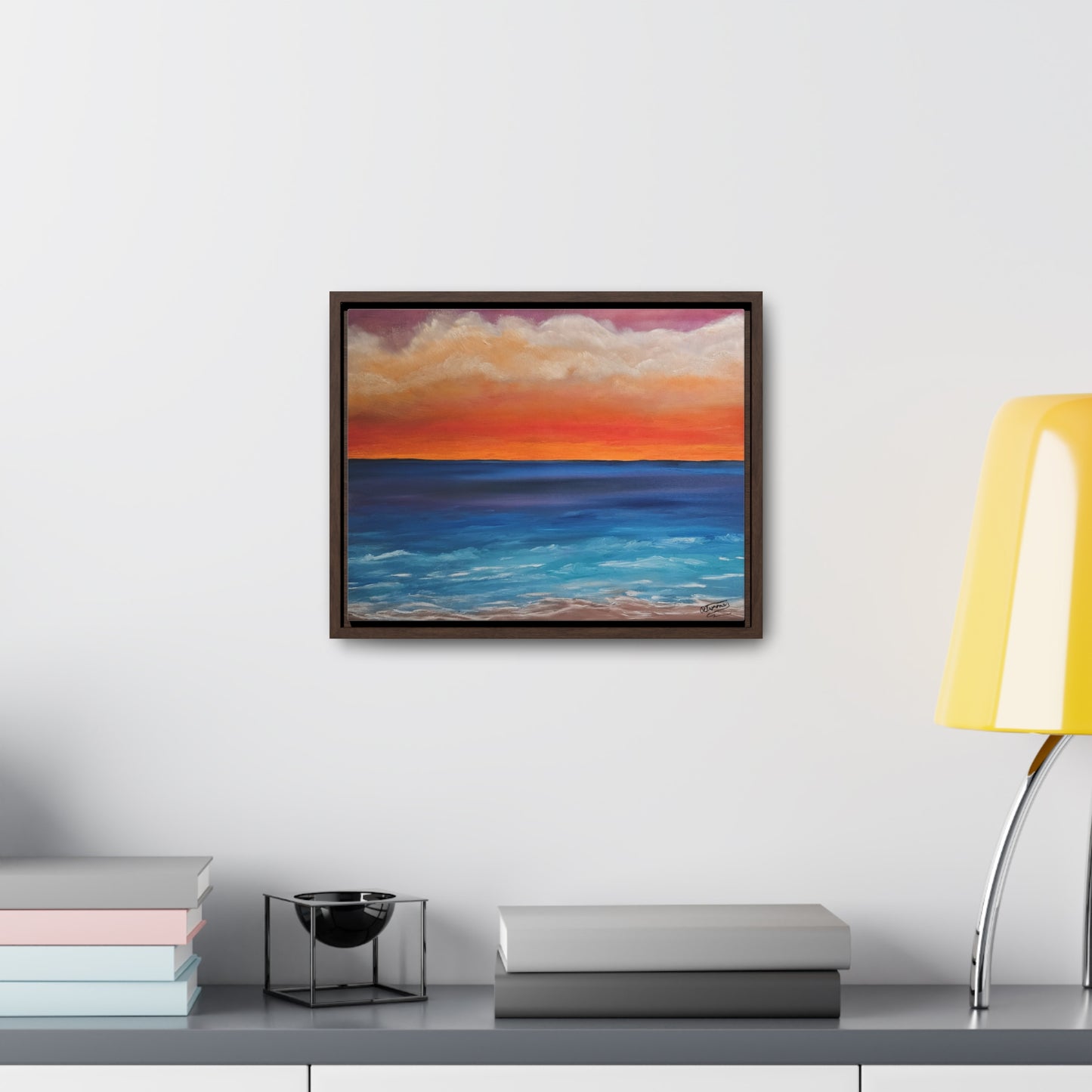 Coastal Paradise Canvas Wraps Seascape Artwork