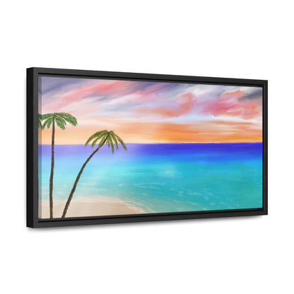 Tropical Haven - Gallery Canvas Wraps, Horizontal Frame