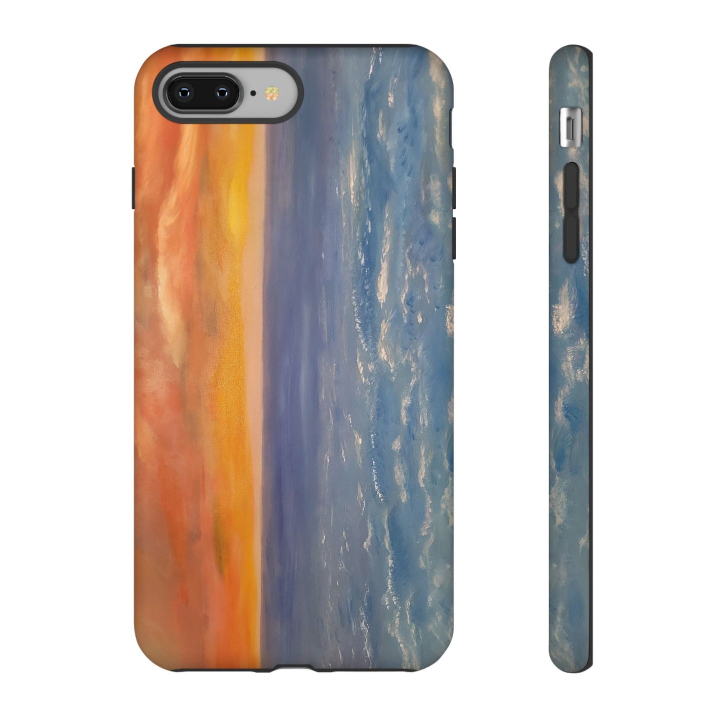 Artistic Ocean Sunset Phone Case - Tough and Stylish Protection