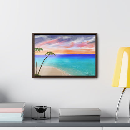 Tropical Haven - Gallery Canvas Wraps, Horizontal Frame