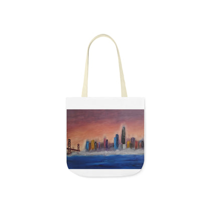 Canvas Tote Bag, San Francisco Bay Art