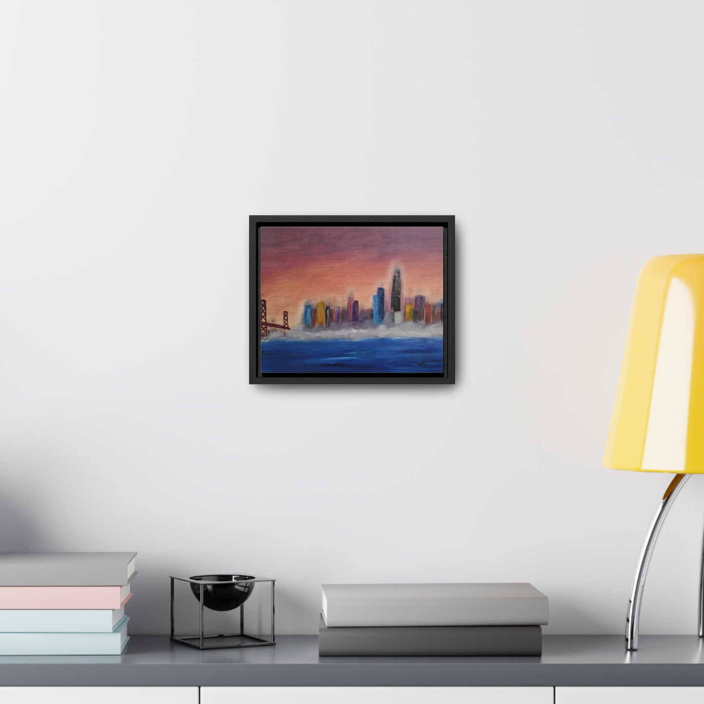 San Francisco Bay - Gallery Canvas Wraps, Horizontal Frame