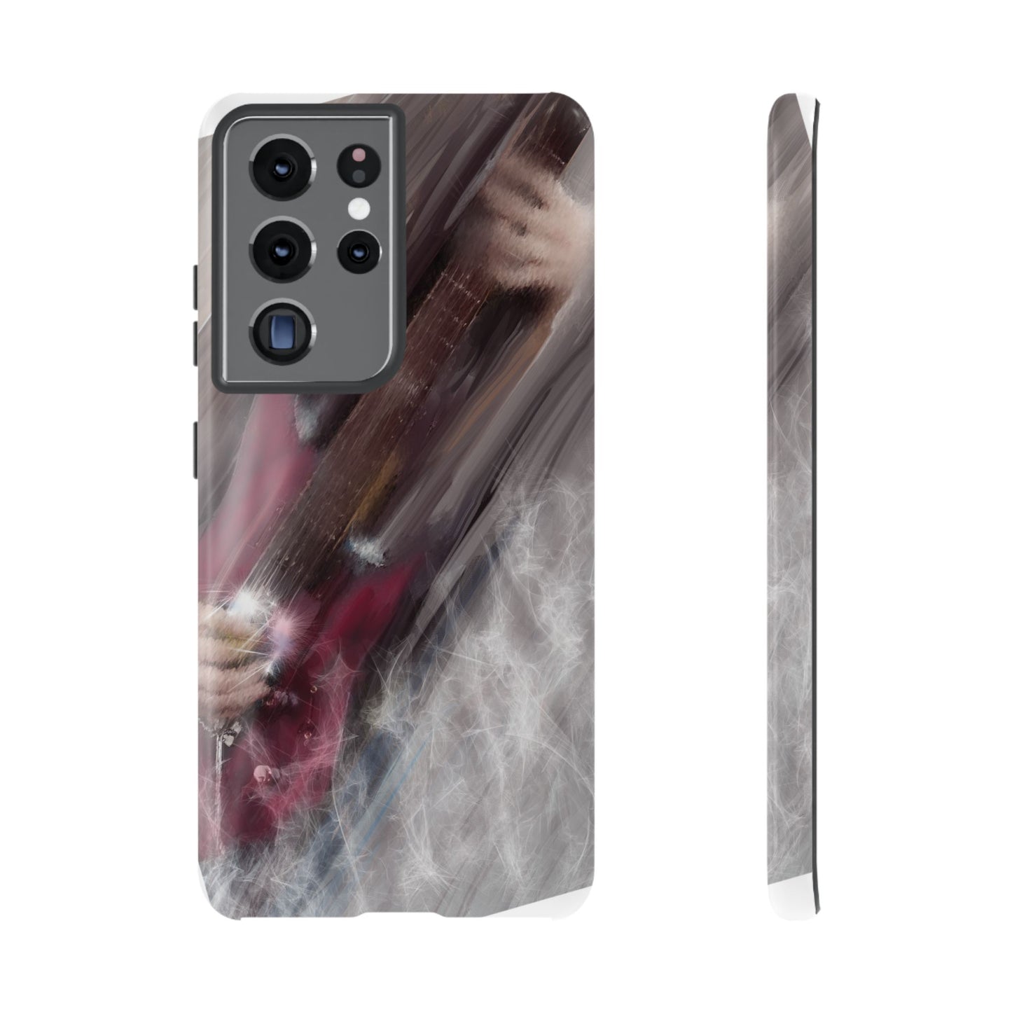 Red Guitar Phone Case - Tough and Stylish Protection