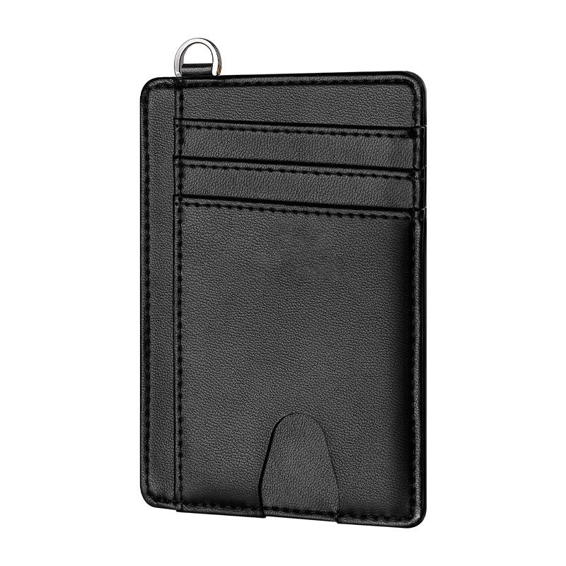 Men's Leather RFID Anti-theft Card Swiping Bag