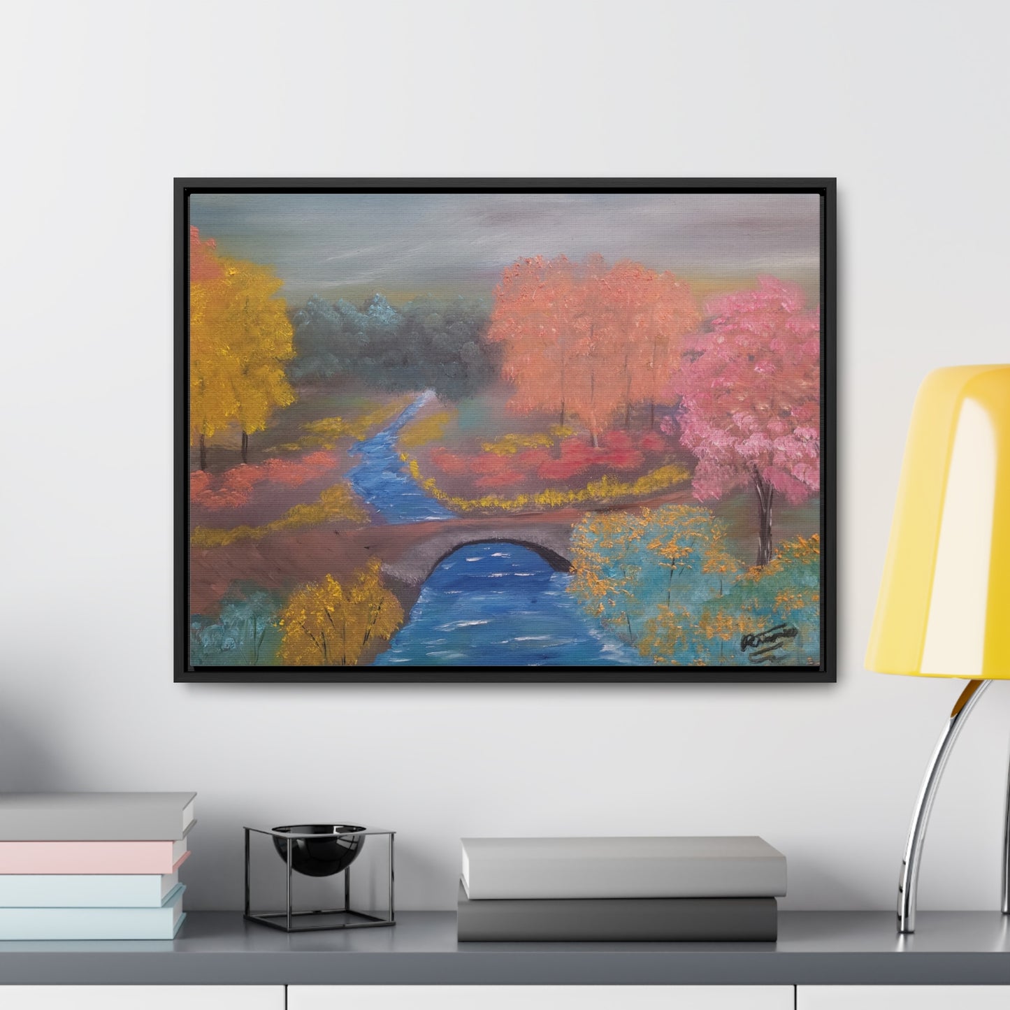 Solitude Path - Gallery Canvas Wraps, Horizontal Frame