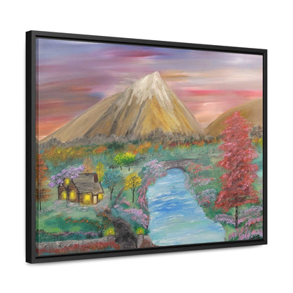 Cabin Getaway - Gallery Canvas Wraps, Horizontal Frame