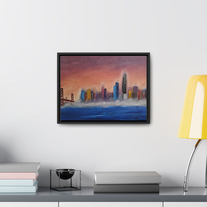 San Francisco Bay - Gallery Canvas Wraps, Horizontal Frame