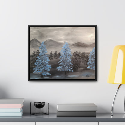 Valley Of Trees - Gallery Canvas Wraps, Horizontal Frame