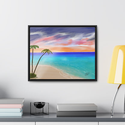 Tropical Haven - Gallery Canvas Wraps, Horizontal Frame